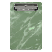Groene marmer mini klembord (Voorkant)
