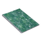 Groene marmer notitieboek (Rechterzijde)