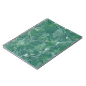 Groene marmer notitieboek (Linkerzijde)