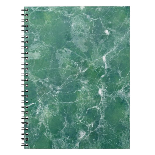 Groene marmer notitieboek (Voorkant)