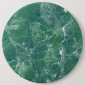 Groene marmer ronde button 6,0 cm (Voorkant)