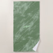 Groene marmer strandlaken (Voorkant)