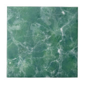 Groene marmer tegeltje (Voorkant)