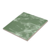 Groene marmer tegeltje (Zijkant)