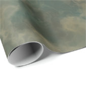 groene marmeren abstract cadeaupapier (Rol Hoek)