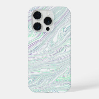 Groene marmeren Fusion telefoonhoes iPhone 15 Pro Case