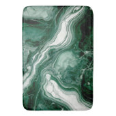 Groene marmeren textuur badmat (Voorkant Verticaal)