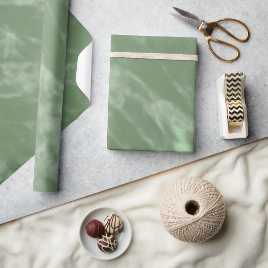Groene marmeren uitstraling cadeaupapier (Crafts)