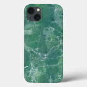 Groene marmertextuur Case-Mate iPhone case (Achterkant)