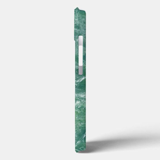 Groene marmertextuur Case-Mate iPhone case (Achterkant / Links)