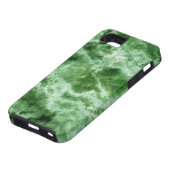 Groene marmertextuur Case-Mate iPhone case (Onderkant)