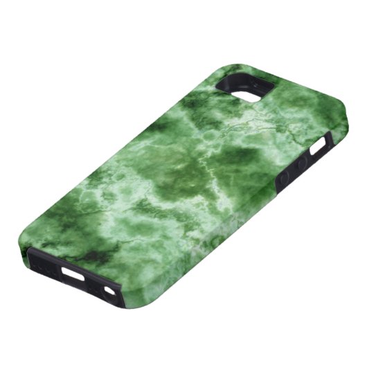 Groene marmertextuur Case-Mate iPhone case (Onderkant)