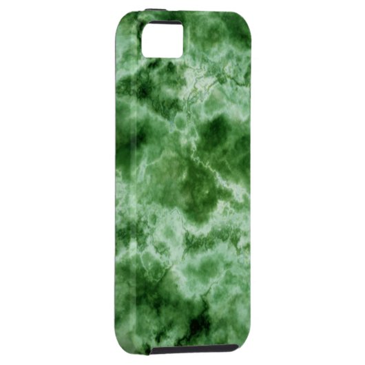 Groene marmertextuur Case-Mate iPhone case (Back/Rechts)