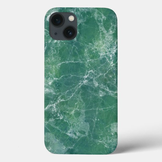 Groene marmertextuur Case-Mate iPhone case (Achterkant)