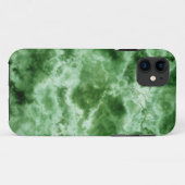Groene marmertextuur Case-Mate iPhone case (Achterkant (horizontaal))