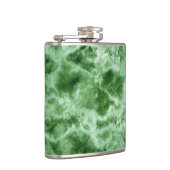 Groene marmertextuur heupfles (Rechts)