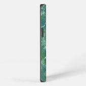 Groene marmertextuur iPhone hoesje (Rechterkant)