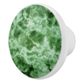 Groene marmertextuur keramische knop (Rechts)