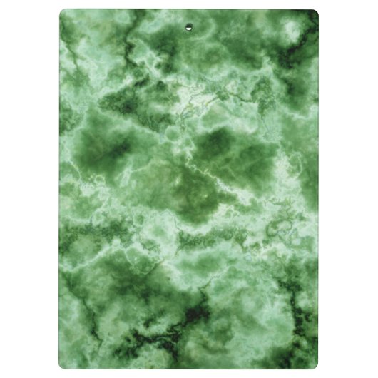 Groene marmertextuur klembord (Achterkant)