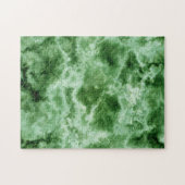 Groene marmertextuur legpuzzel (Horizontaal)