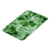 Groene marmertextuur magneet (Linkerzijde)