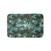 Groene marmertextuur met vinnen badmat (Voorkant)