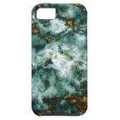 Groene marmertextuur met vinnen Case-Mate iPhone case (Achterkant)