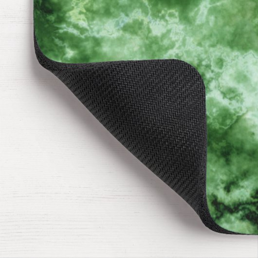 Groene marmertextuur muismat (Hoek)