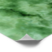 Groene marmertextuur poster (Hoek)