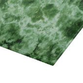 Groene marmertextuur snijplank (Hoek)