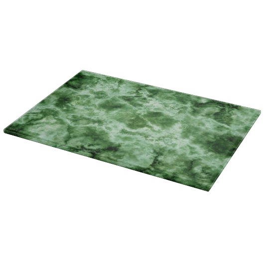 Groene marmertextuur snijplank (Hoek)
