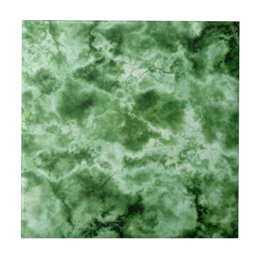Groene marmertextuur tegeltje (Voorkant)