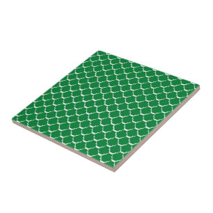 Groene Marokkaanse stijl Tegeltje