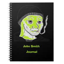 Groene Martiaanse Doomer Spiral Bound