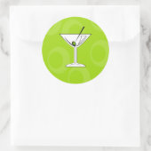Groene Martini Stickers (Tas)