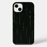 Groene Matrixcode