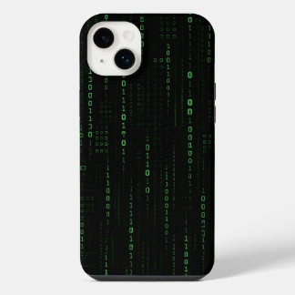 Groene Matrixcode