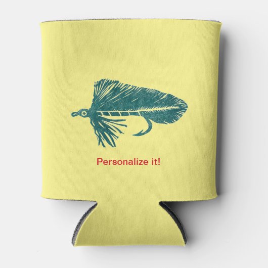 Groene Matuka stroomlijnt vliegkoppelings, vliegku Blikjeskoeler (Voorkant)