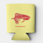 Groene Matuka stroomlijnt vliegkoppelings, vliegku Blikjeskoeler (Achterkant)