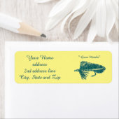 Groene Matuka-wimpel, vliegende visserij, vliegend Etiket (Insitu)