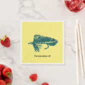 Groene Matuka-wimpel, vliegende visserij, vliegend Servet (Insitu)