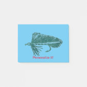 Groene Matuka-wimpelvisserij, vliegende kunst Post-it® Notes (Voorkant)