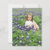 Groene Meadows Children's Birthday Party Invitatio Kaart (Achterkant)