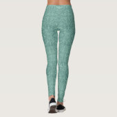 Groene Medaillon Leggings (Achterkant)