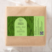 Groene medicinale thee etiketten (Insitu)