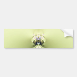 Groene meditatie bumpersticker