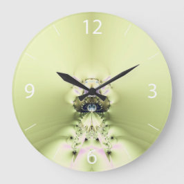 Groene meditatie grote klok