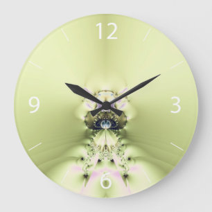 Groene meditatie grote klok