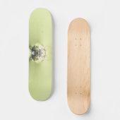Groene meditatie skateboard (Voorkant)
