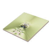Groene meditatie tegeltje (Zijkant)